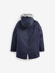 Clarks Navy Clarks Boys Navy Shower Resistant 3-in-1 Coat - Image 1 of 5