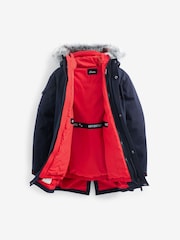 Clarks Navy Clarks Boys Navy Shower Resistant 3-in-1 Coat - Image 3 of 5
