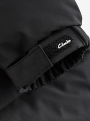 Clarks Black Longline Shower Resistant Puffer Coat - Image 13 of 16