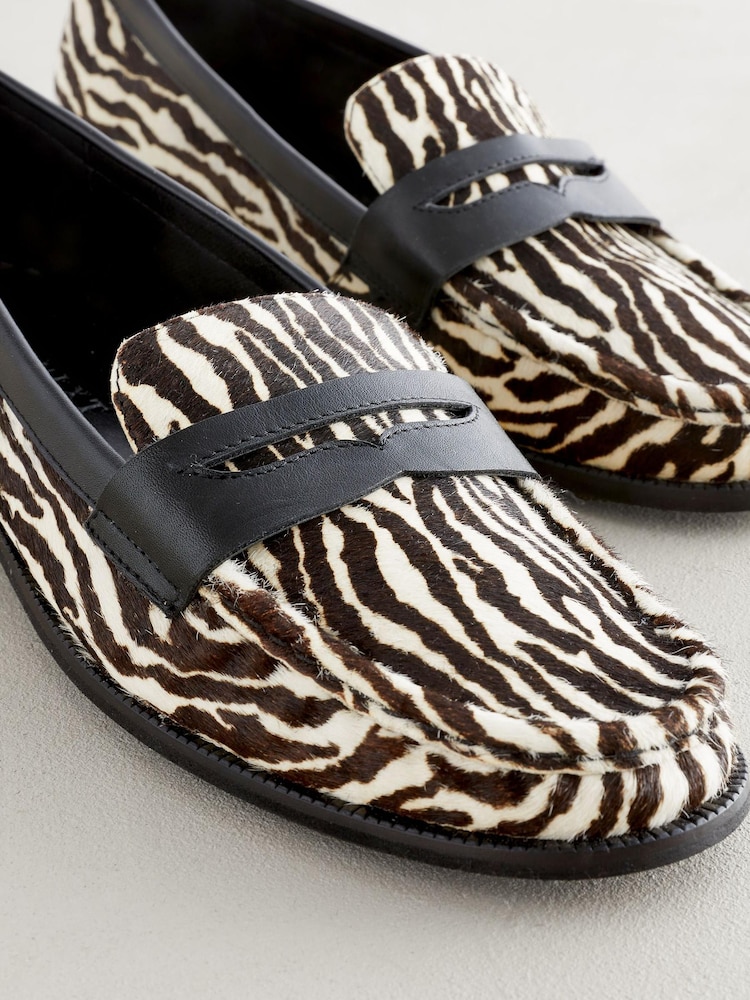 Zebra Forever Comfort® Moccasin Loafers - Image 2 of 7