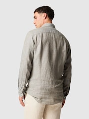 Rodd & Gunn Grey Coromandel Sports Fit Shirt - Image 2 of 5
