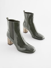 Grey Forever Comfort® Metal Heel Ankle Boots - Image 1 of 5