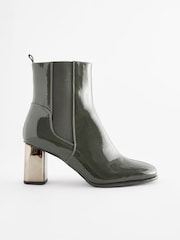 Grey Forever Comfort® Metal Heel Ankle Boots - Image 2 of 5