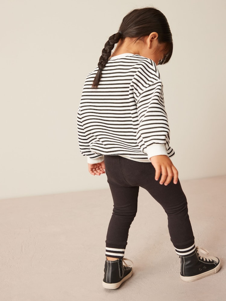 Striped Disney Jumper and Leggings Set (3mths-7yrs) - Image 2 of 7
