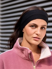 Black/Neutral Jersey Headbands 2 Pack - Image 2 of 4