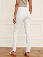 Weiß - Lift, Slim And Shape Cargo-Jeans in Slim Fit - Bild 3 von 6