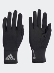 adidas Black Adult AEROREADY Gloves - Image 1 of 3