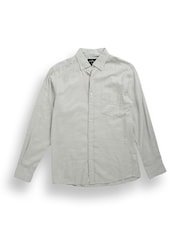 Rodd & Gunn Grey Barrhill Sports Fit Shirt - Image 1 of 2