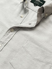 Rodd & Gunn Grey Barrhill Sports Fit Shirt - Image 2 of 2