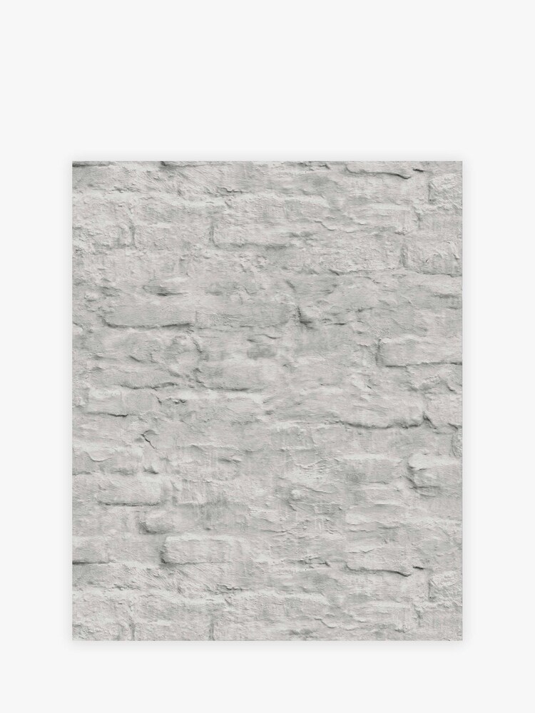 White Brick Effect 10M Wallpaper - Image 2 of 4
