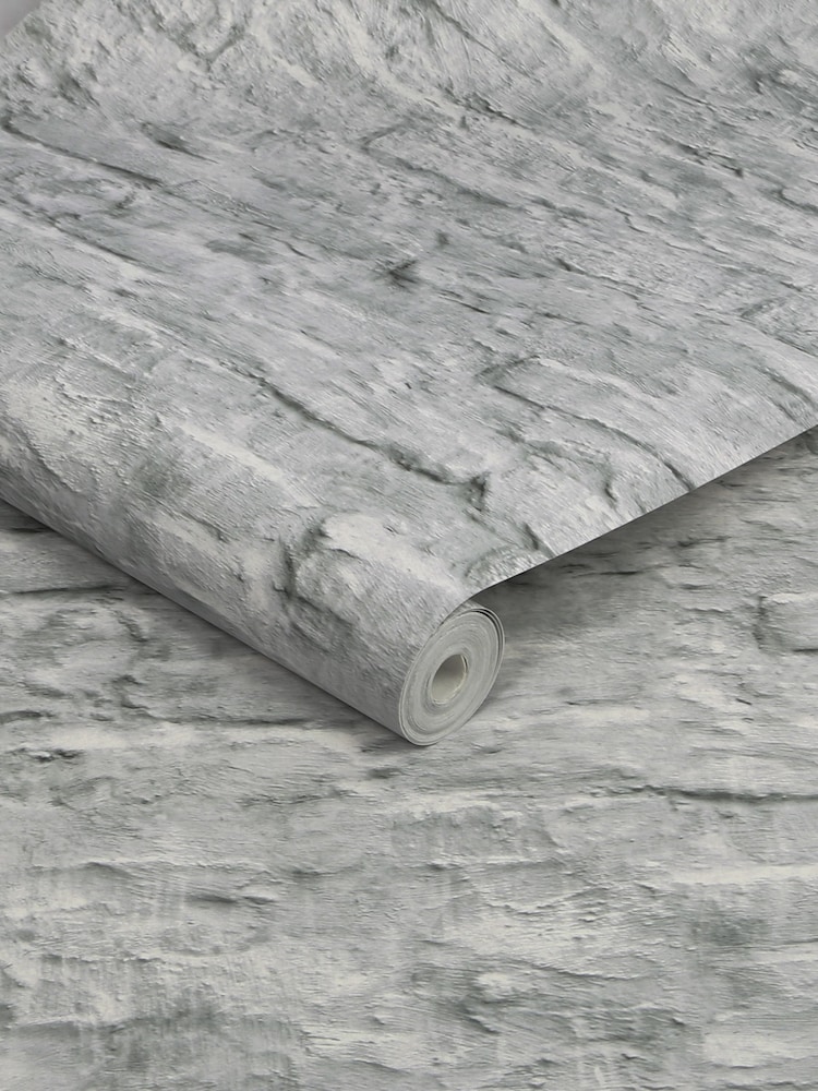White Brick Effect 10M Wallpaper - Image 4 of 4