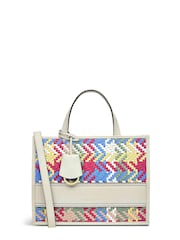 Radley London Cream Close Weave Small Open Top Grab Bag - Image 1 of 5