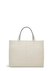 Radley London Cream Close Weave Small Open Top Grab Bag - Image 2 of 5
