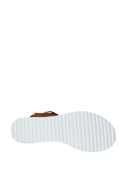 Skechers Brown Womens Desert Kiss Sunny Flair Sandals - Image 8 of 8