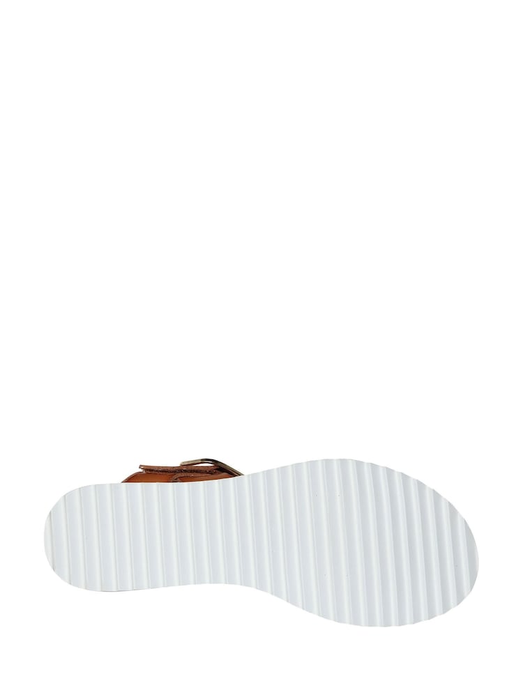 Skechers Brown Womens Desert Kiss Sunny Flair Sandals - Image 8 of 8