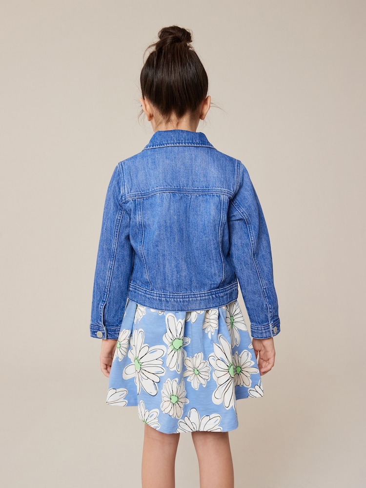 Denim Bleu vif - Veste Western % 100 (3à16 ) - Image 3 of 9