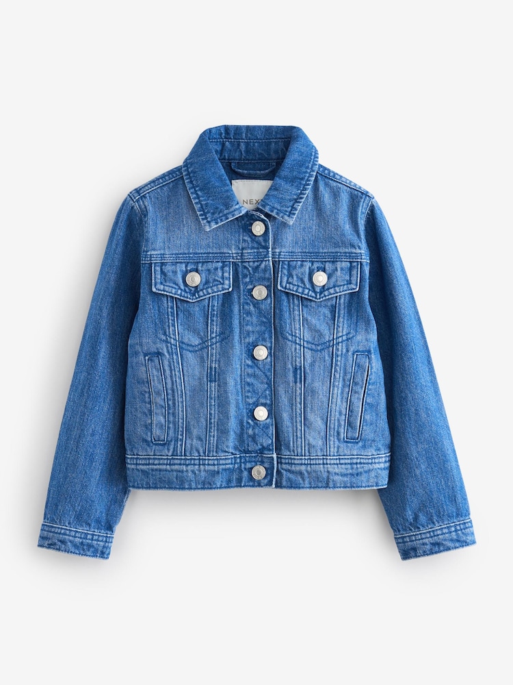 Denim Bleu vif - Veste Western % 100 (3à16 ) - Image 6 of 9