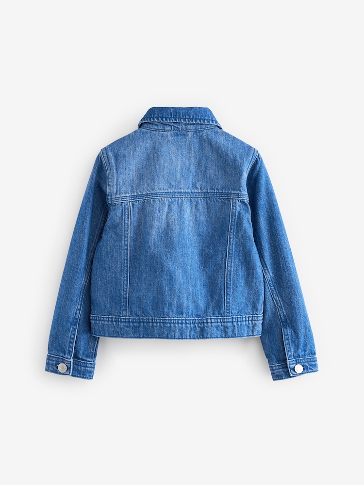 Denim Bleu vif - Veste Western % 100 (3à16 ) - Image 8 of 9