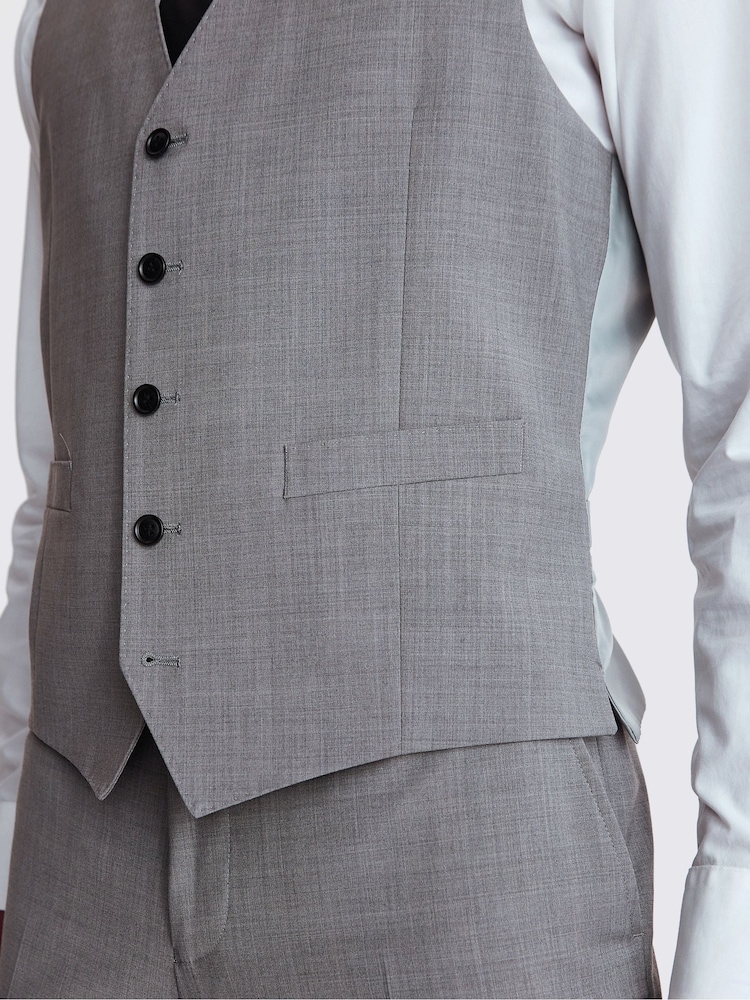 Gris clair - Veste de costume MOSS Formal Performance - Image 3 de 3 Gris clair - Veste de costume MOSS Formal Performance - Image 3 de 3