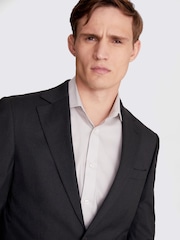 MOSS Charcoal Grey Stretch Suit Jacket - Image 6 of 7