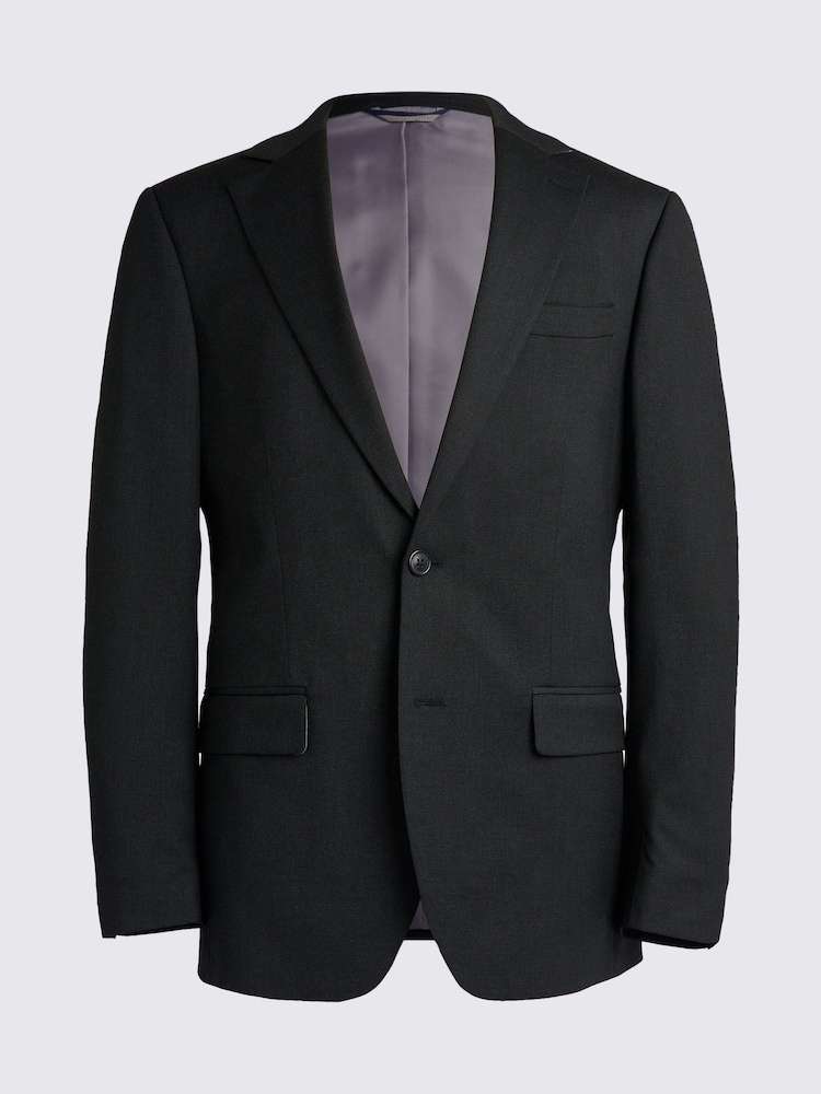 MOSS Charcoal Grey Stretch Suit Jacket - Image 7 of 7 MOSS Charcoal Grey Stretch Suit Jacket - Image 7 of 7