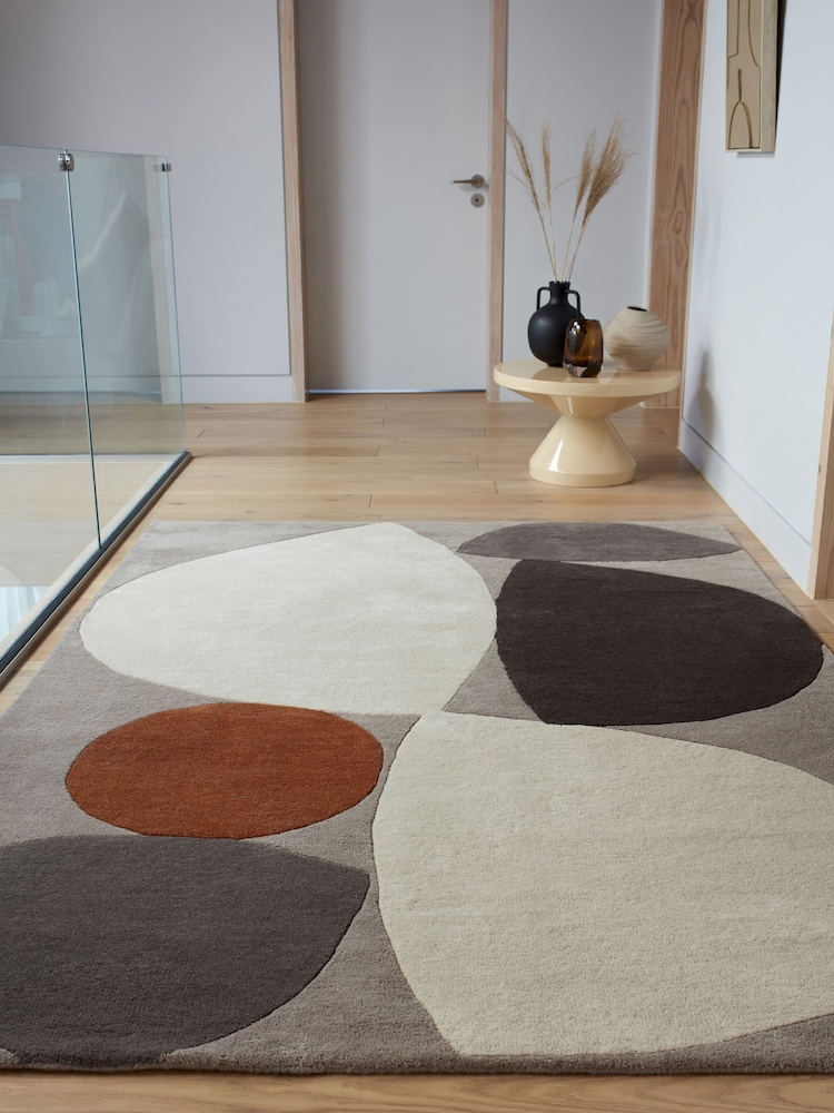 Asiatic Rugs Grey Reef Mid Century Rug - Image 1 of 4