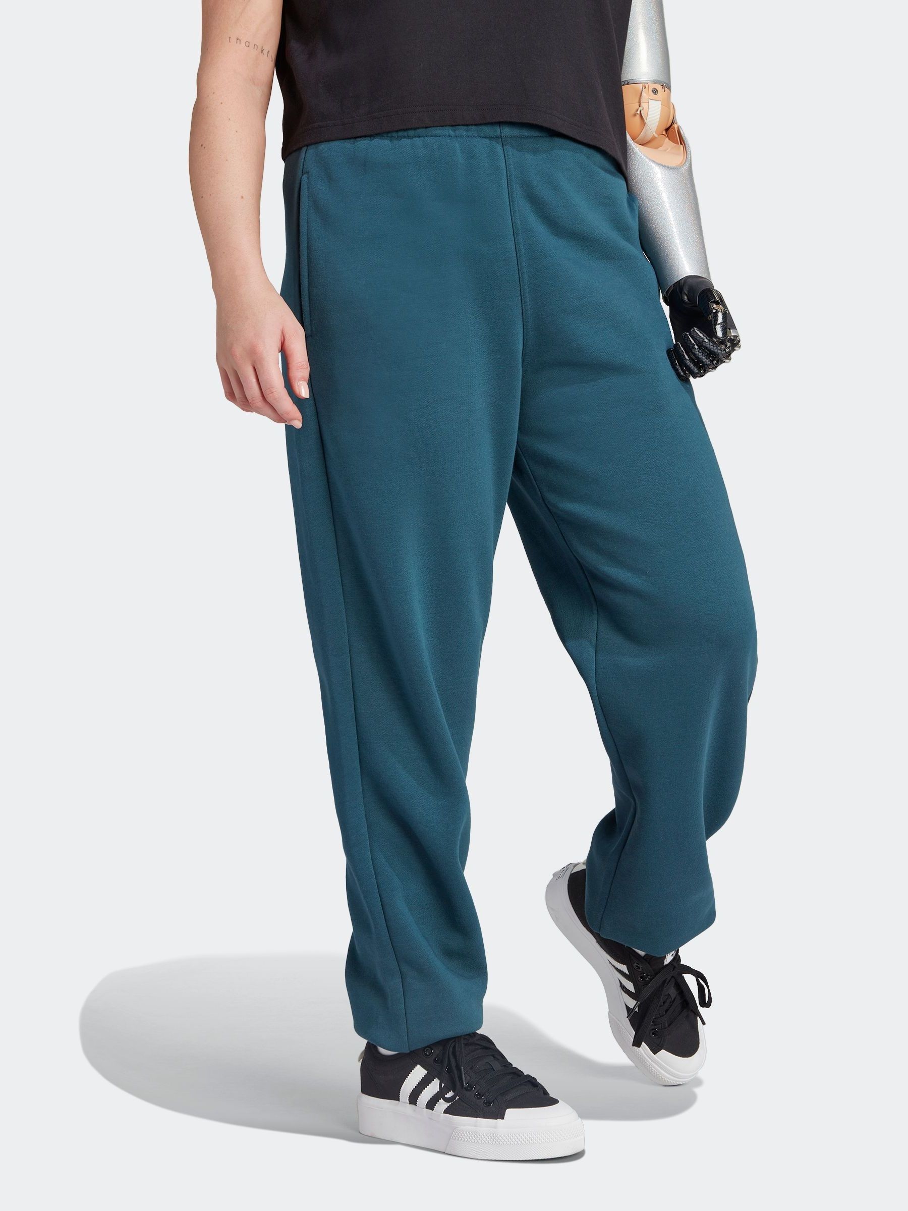 Adidas teal joggers store