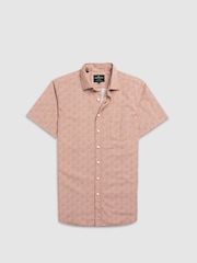 Rodd & Gunn Pink Collingwood Sports Fit Shirt - Image 1 of 2