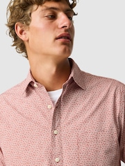 Rodd & Gunn Pink Collingwood Sports Fit Shirt - Image 4 of 6
