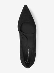 Black Forever Comfort® with MotionFlex Point Toe Kitten Heels - Image 5 of 6