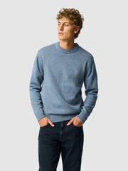Rodd & Gunn Blue Knit Jumper - Image 1 of 5