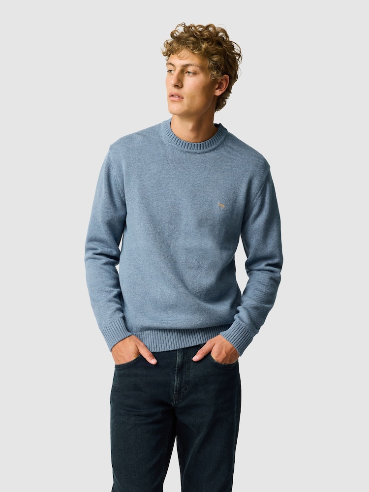 Rodd & Gunn Blue Knit Jumper - Image 1 of 5 Rodd & Gunn Blue Knit Jumper - Image 1 of 5