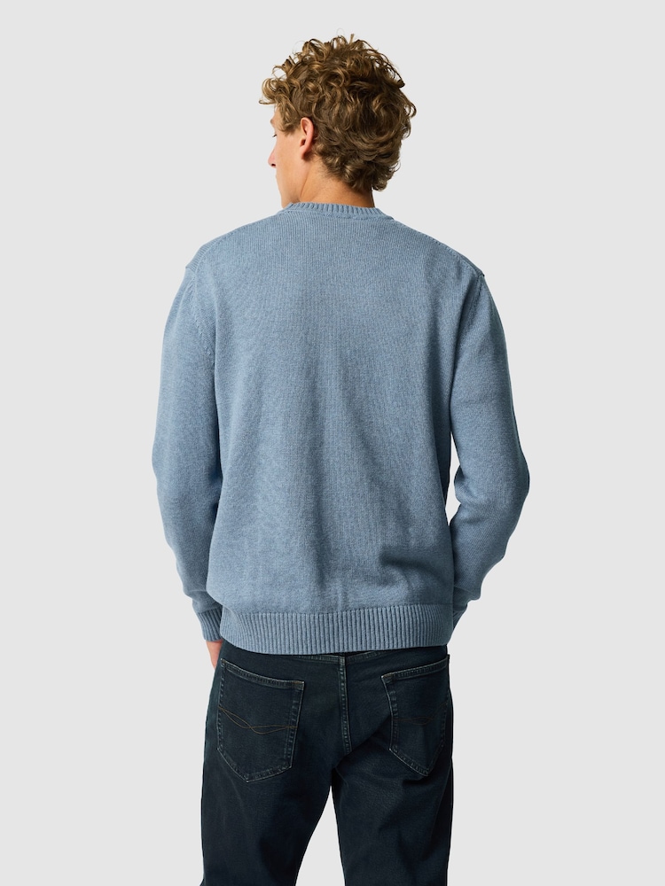 Rodd & Gunn Blue Knit Jumper - Image 2 of 5 Rodd & Gunn Blue Knit Jumper - Image 2 of 5