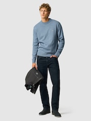 Rodd & Gunn Blue Knit Jumper - Image 3 of 5