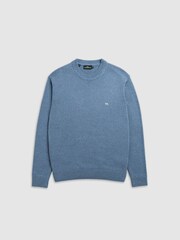 Rodd & Gunn Blue Knit Jumper - Image 4 of 5