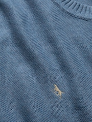 Rodd & Gunn Blue Knit Jumper - Image 5 of 5