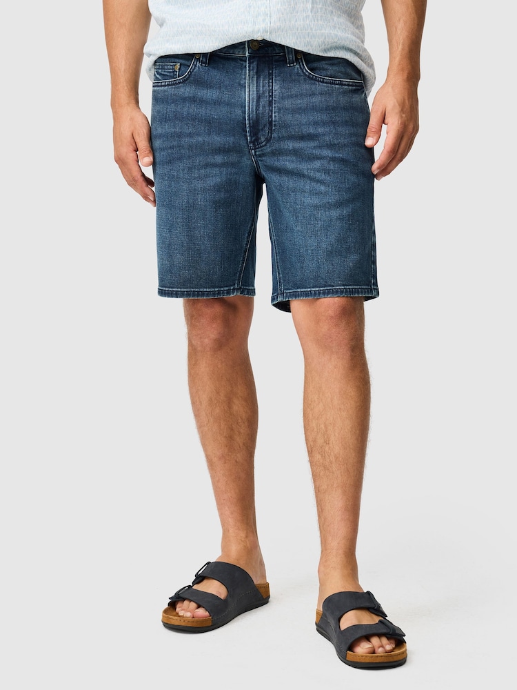 Rodd & Gunn Blue Hadlow 9" Shorts - Image 1 of 5