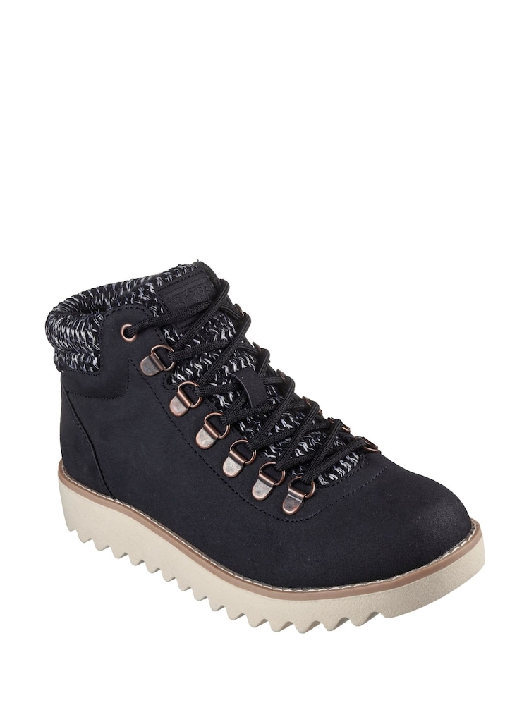 Skechers Black Mountain Kiss Womens Boots - Image 2 of 4