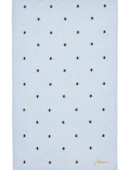 Joules Blue Botanical Bee 100% Cotton Beach Towel - Image 3 of 3