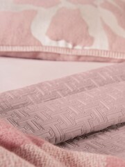 Ted Baker Pink T Quilted Polysatin Bedspread - Image 2 of 4