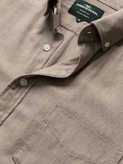Rodd & Gunn Brown Barrhill Sports Fit Shirt - Image 2 of 2