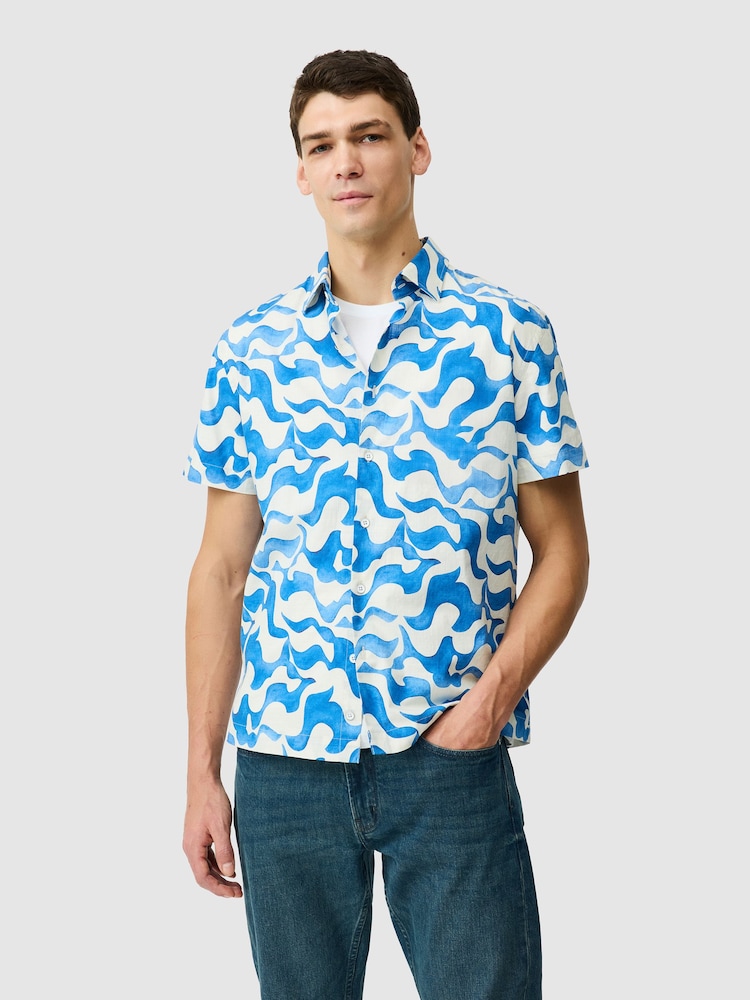Rodd & Gunn Blue Fireshaw Shirt - Image 1 of 5