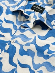 Rodd & Gunn Blue Fireshaw Shirt - Image 5 of 5