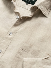 Rodd & Gunn Natural Coromandel Sports Fit Shirt - Image 5 of 5