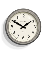 Jones Clocks Grey Grey Retro Telecom Wall Clock - Image 1 of 6