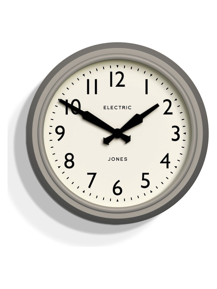 Jones Clocks Grey Grey Retro Telecom Wall Clock - Image 1 of 6