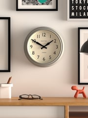 Jones Clocks Grey Grey Retro Telecom Wall Clock - Image 3 of 6