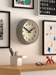 Jones Clocks Grey Grey Retro Telecom Wall Clock - Image 6 of 6