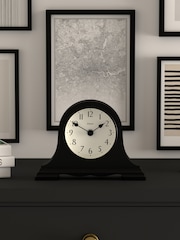 Jones Clocks Black Black Mantel Clock with Arabic Dial - Image 1 of 4