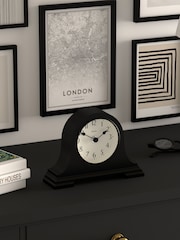 Jones Clocks Black Black Mantel Clock with Arabic Dial - Image 2 of 4